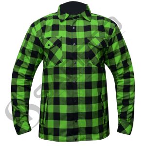 Kevlar Motorcycle Shirt SC05 – Protective Flannel Gear